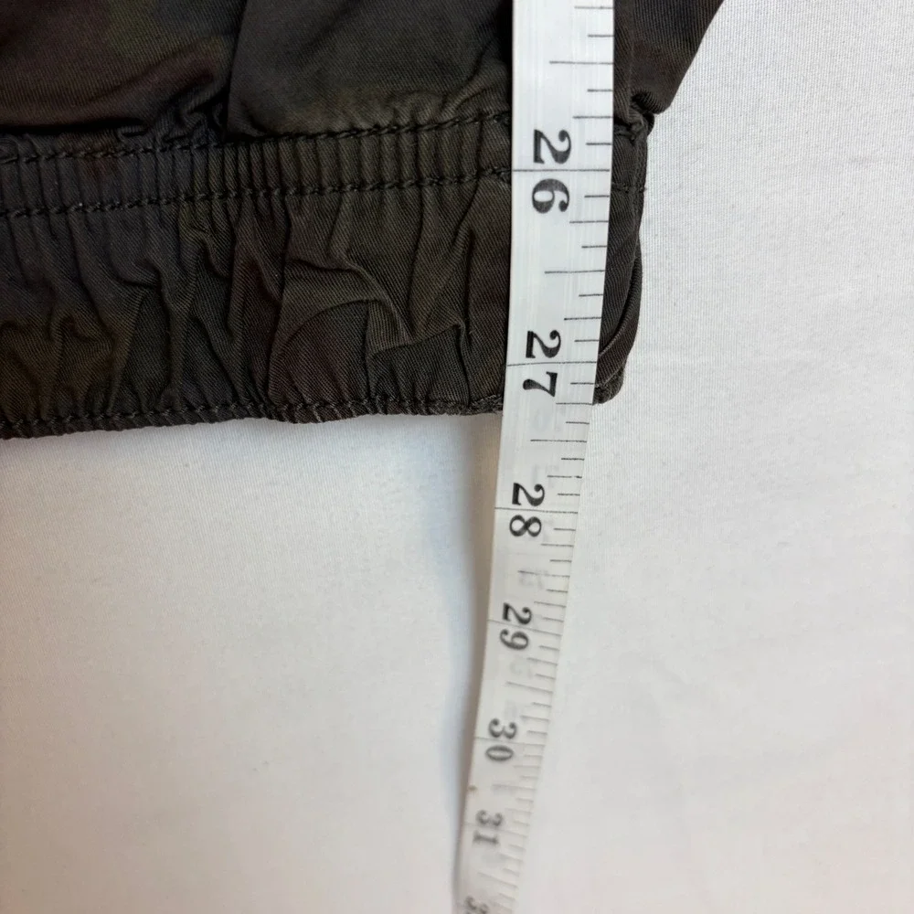 Gap Womens Camo Joggers Green Camouflage Utility‎ Pants Cotton Twill Small Gorp